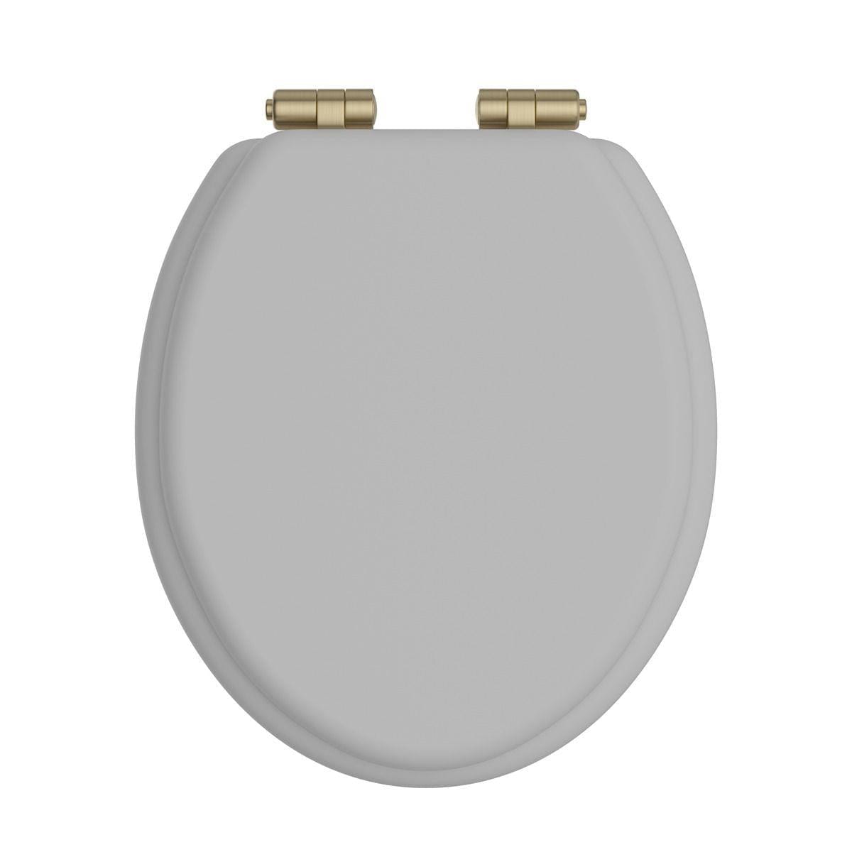 Heritage Soft Close Wooden Toilet Seat