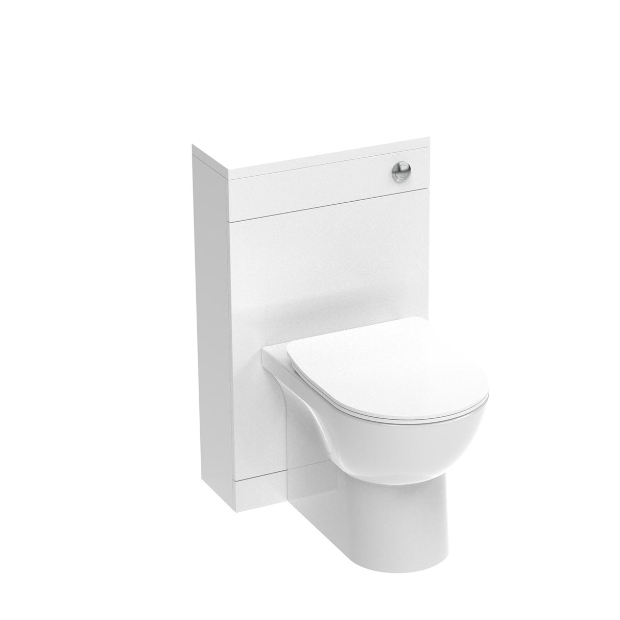 Saneux WC Back To Wall Unit Gloss White Saneux Austen WC Unit - 500mm Wide