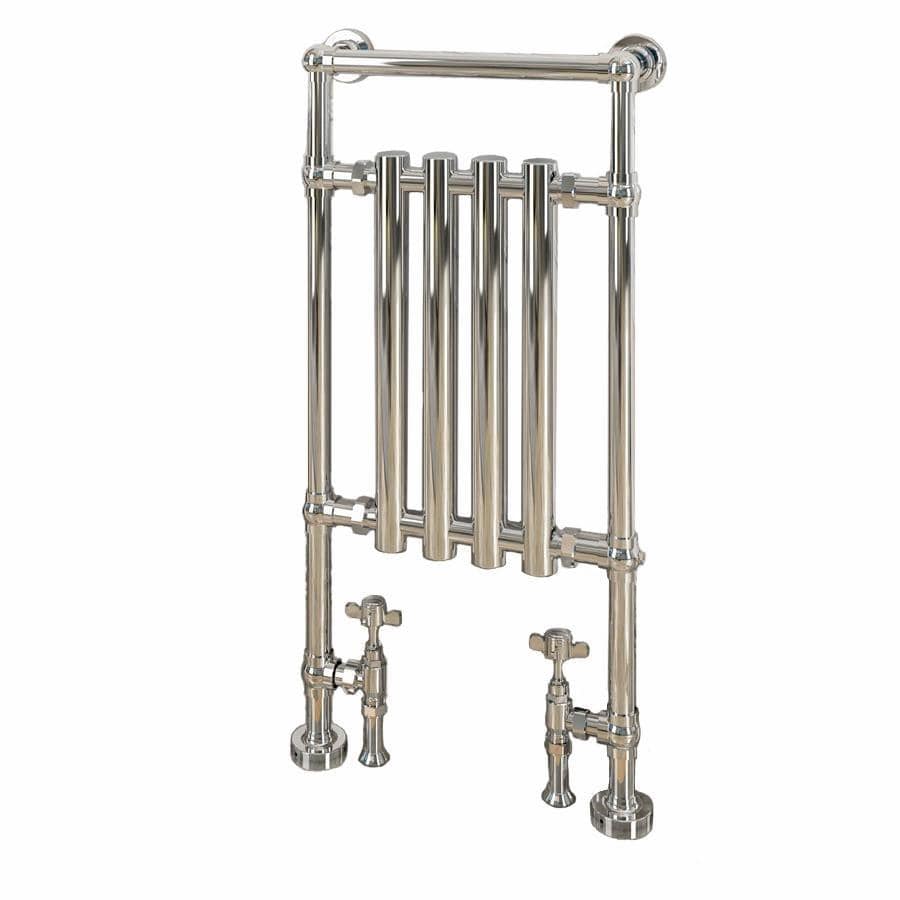 Eastbrook Insert Radiator Electric Only Eastbrook Frome Straight Vertical Traditional Radiator in Chrome