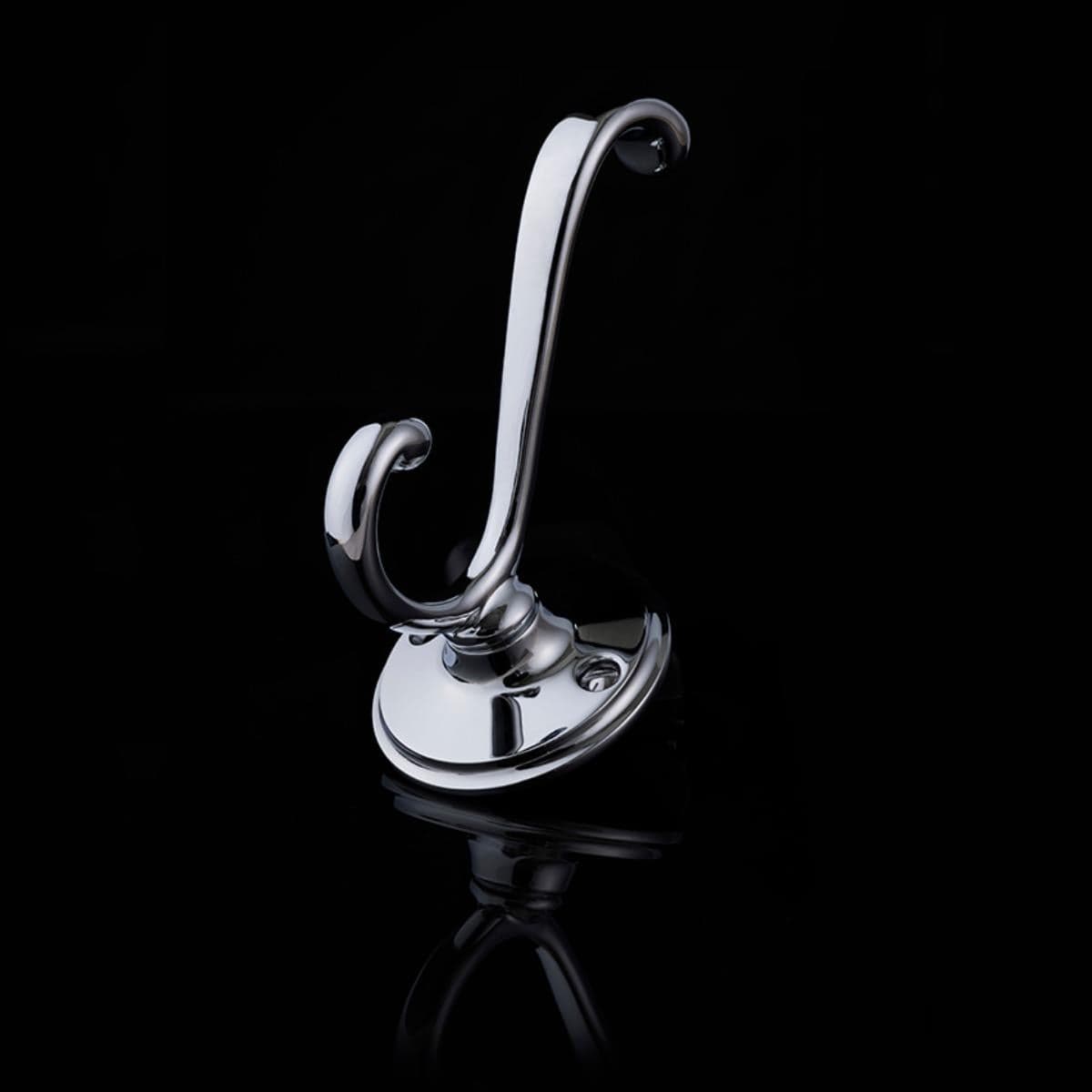 Miller Robe Hook Miller Stockholm Double Robe Hook in Chrome