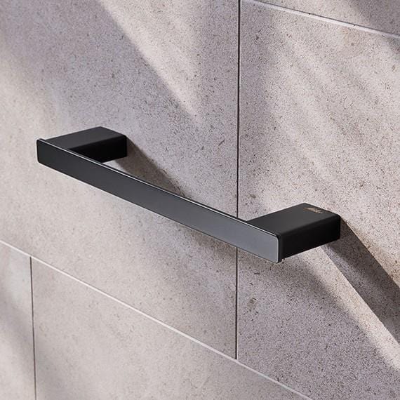 Miller Towel Rails and Rings 300mm / Matt Black Miller Miami Towel Rail