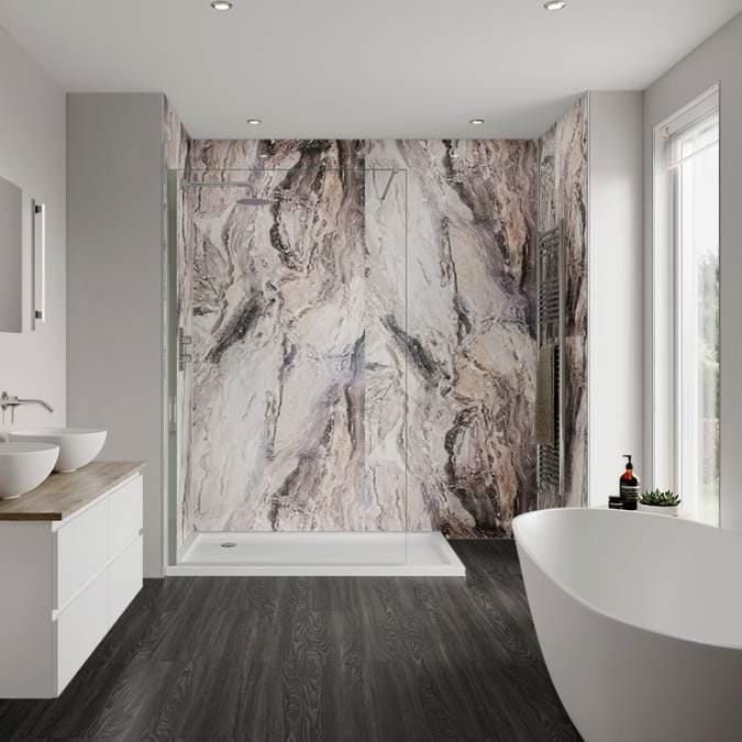 Multipanel Wall Panel Multipanel Classic Wall Panel in Cappuccino Stone