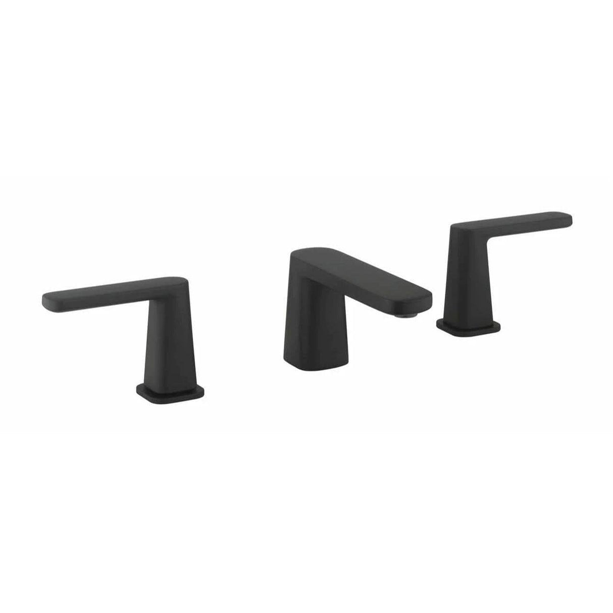 Crosswater 3 Tap Hole Basin Set Crosswater Marvel 3 Hole Basin Mixer Tap in Matt Black