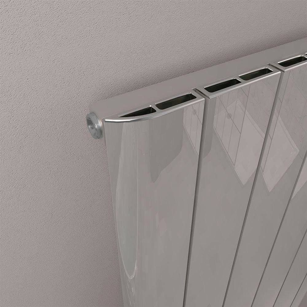 Eastbrook Panel Radiator Eastbrook Peretti Straight Horizontal Aluminum Radiator in Polished Aluminum