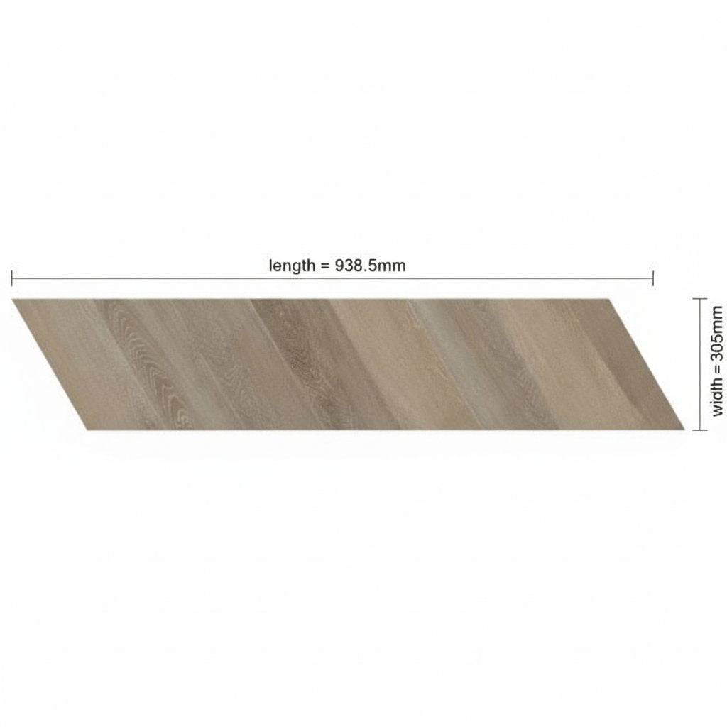Multipanel Click Flooring Multipanel Click Drop 2.29M² Interlocking Geometric Vinyl Chevron Flooring - Bolsena