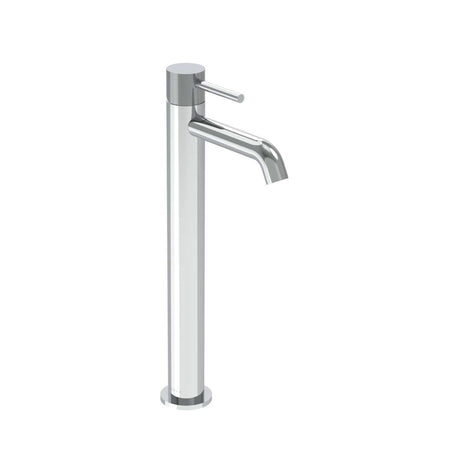 Saneux Tall Basin Tap Knurled Saneux Cos Tall Basin Mixer Tap in Chrome