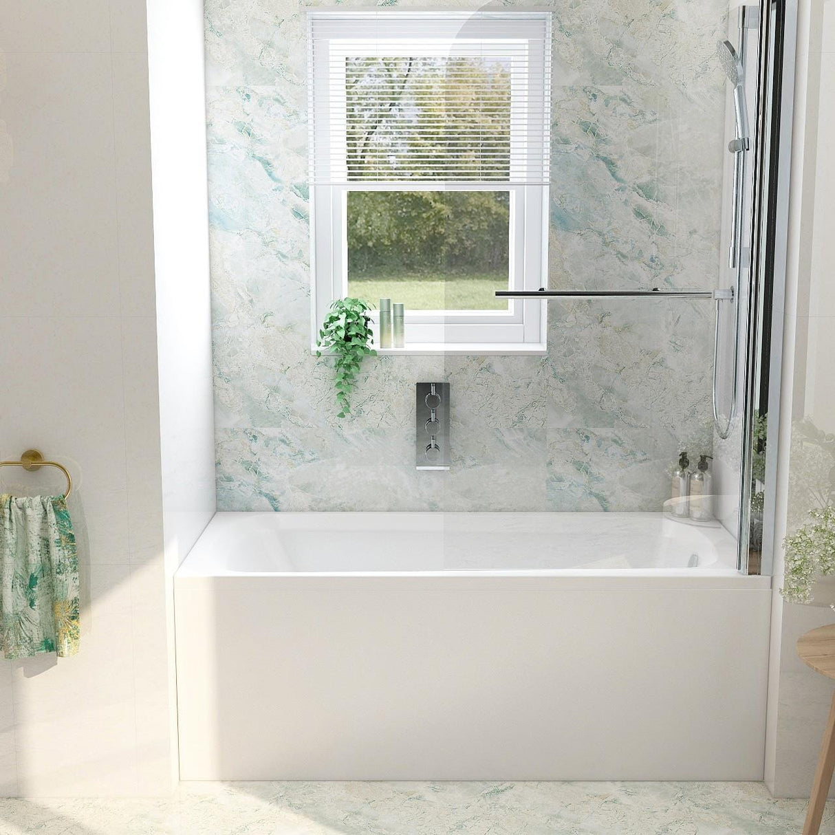 Aquarius Single Ended Bath Aquarius Agar Single Ended Reinforced Bath