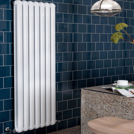 Vogue Column Radiators Vogue Mode II Traditional 2 Column Radiator in White
