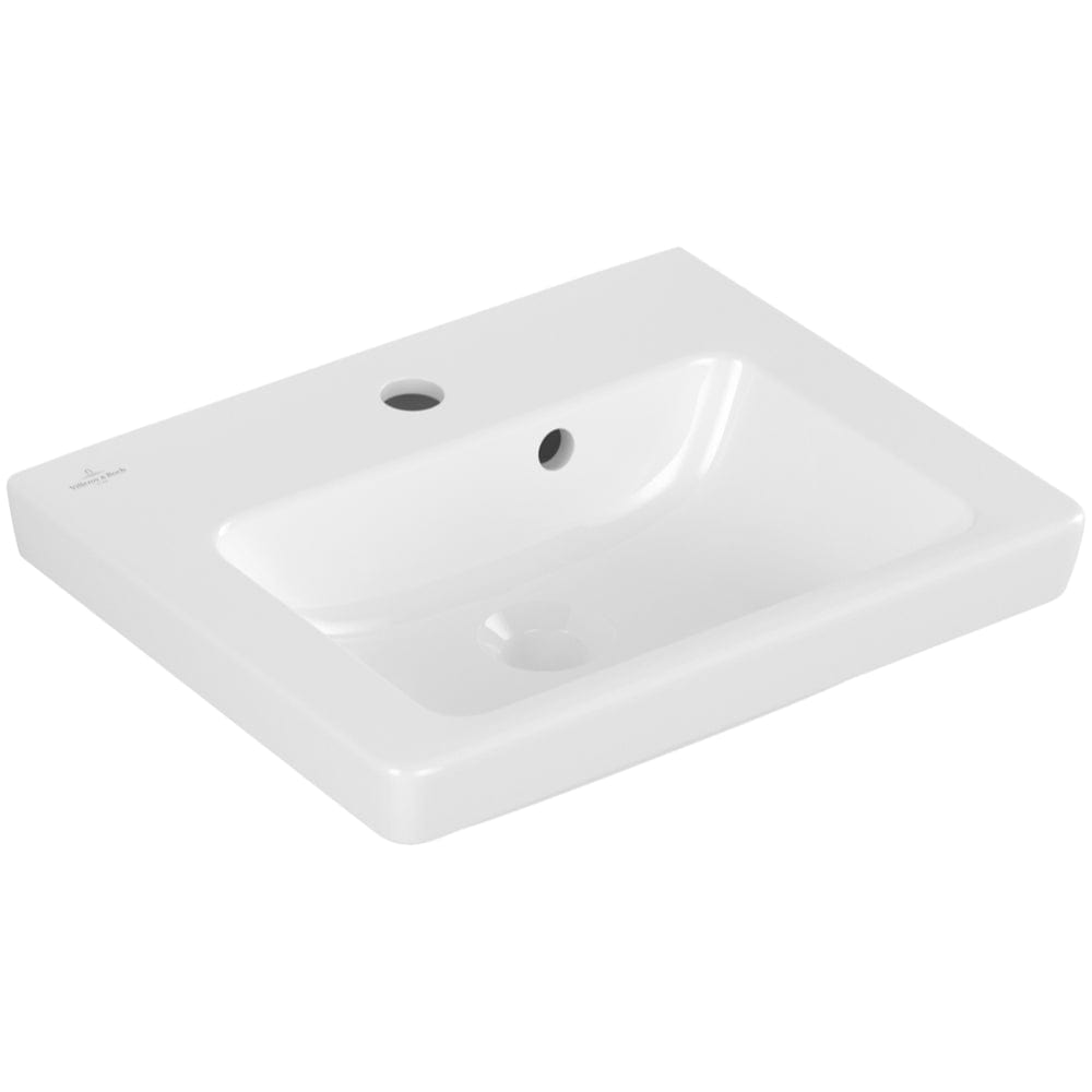 Villeroy & Boch Cloakroom Basin Villeroy & Boch Subway 2.0 450mm Cloakroom Basin with Overflow in White Alpin