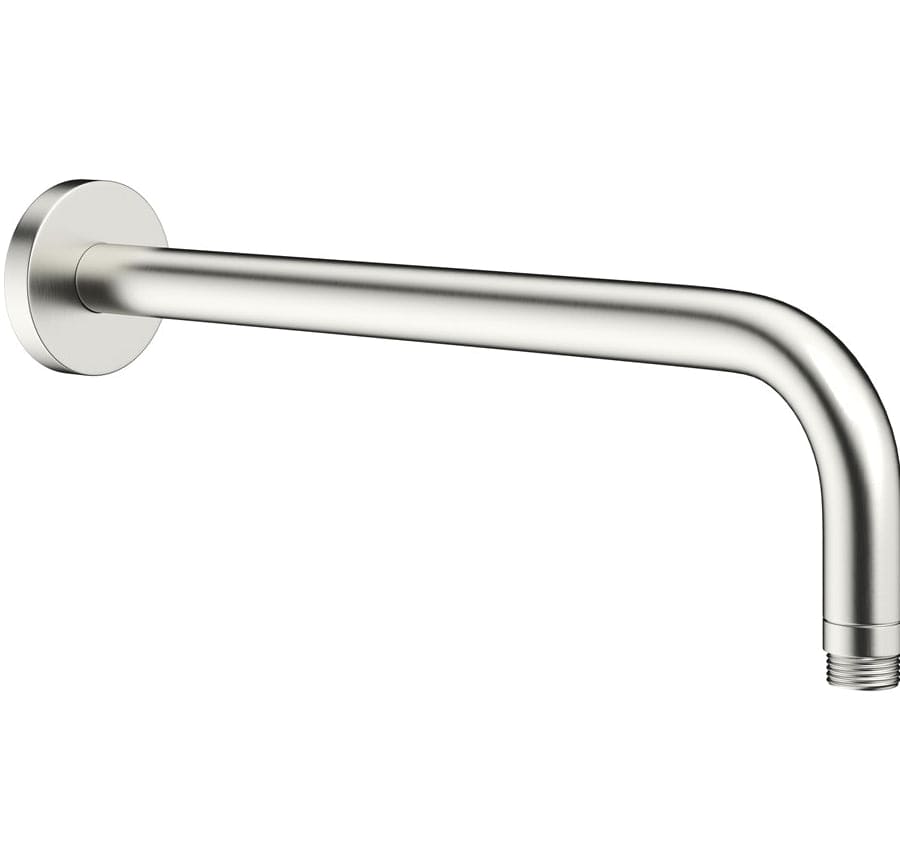 Crosswater Fixed Shower Arm Brushed Stainless Steel Effect Crosswater MPRO Wall Mounted Shower Arm