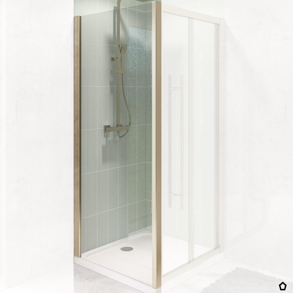 Eastbrook Side Panel Brushed Brass / No / 760mm Eastbrook Vantage 2000 Side Panel