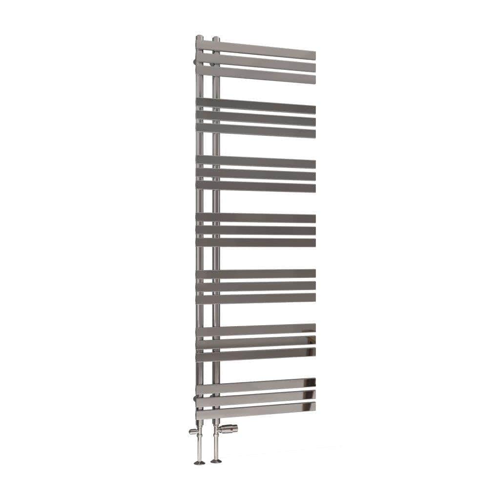 Eastbrook Designer Towel Radiator 1800 x 600mm / Central Heating Eastbrook Leonardo Straight Vertical Heated Towel Rail in Chrome