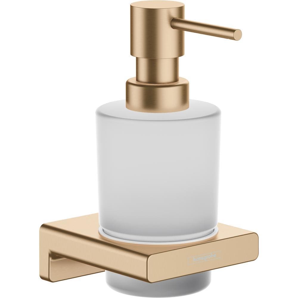 Hansgrohe Soap Dispenser Brushed Bronze Hansgrohe Addstoris Wall Mounted Liquid Soap Dispsenser