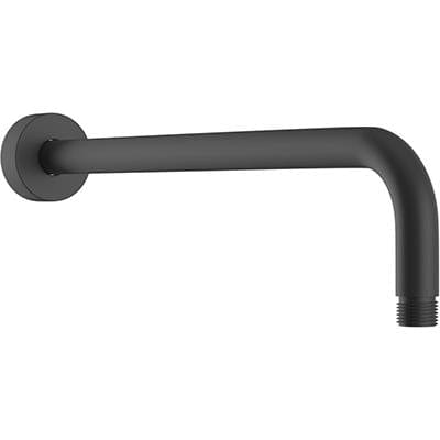 Heritage Fixed Shower Arm Matt Black Heritage Wall Mounted Fixed Shower Arm