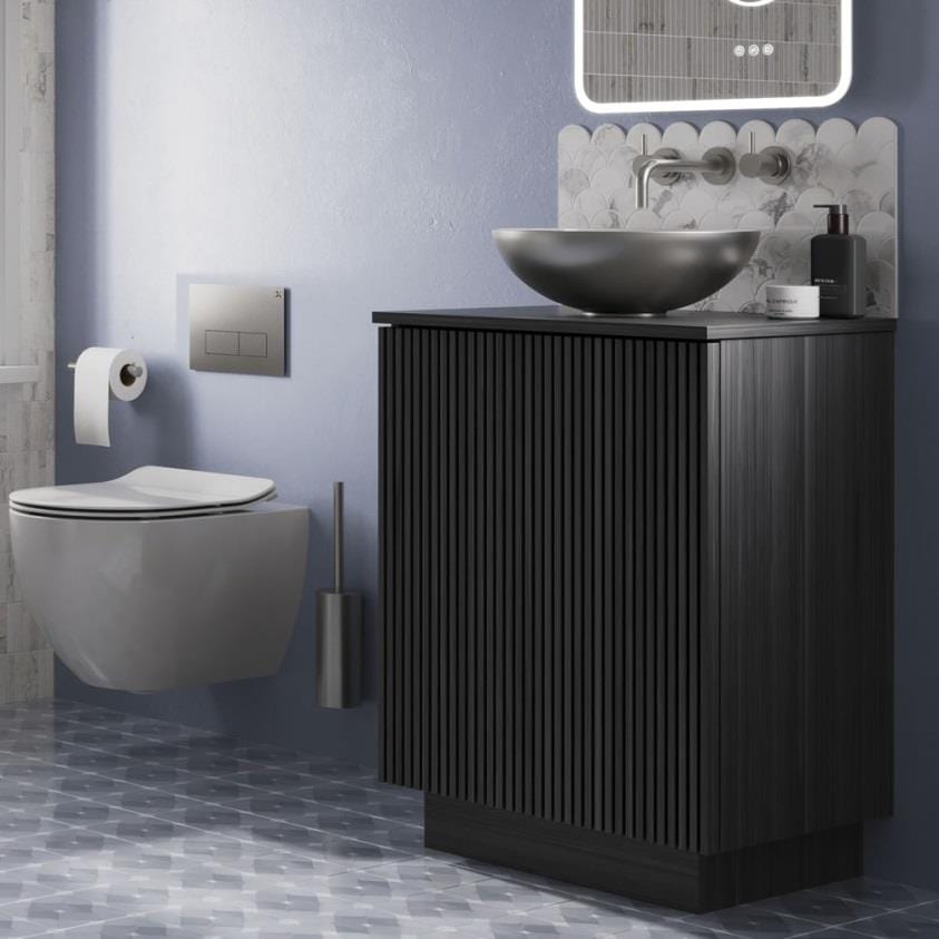 Crosswater Floor Standing Vanity Unit Crosswater Limit 600mm Floorstanding Vanity Unit with Worktop