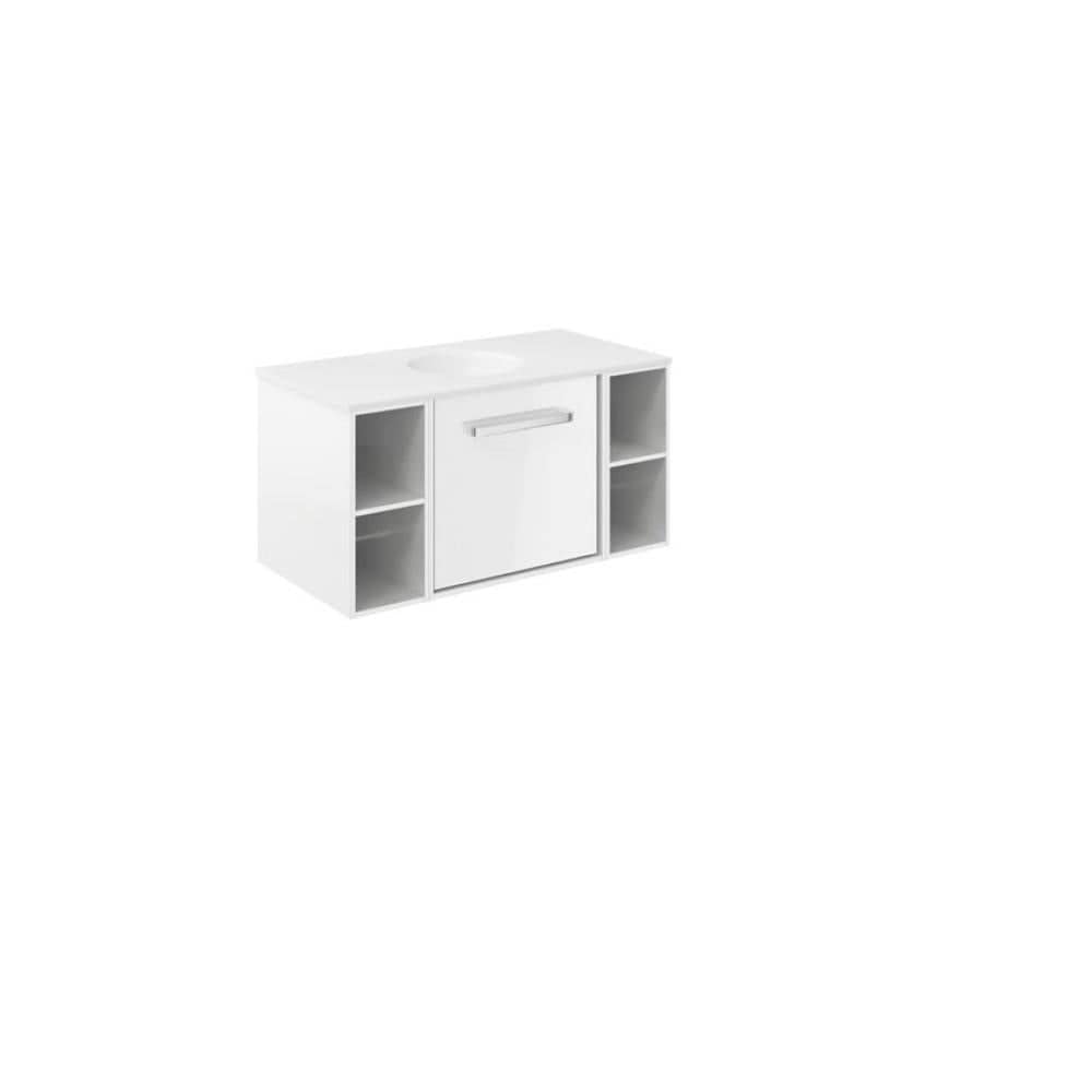 Crosswater Infinity Wall Mounted Vanity Unit with Basin