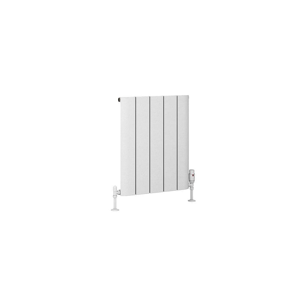Eastbrook Panel Radiator Eastbrook Peretti Straight Horizontal Aluminum Radiator in Matt White