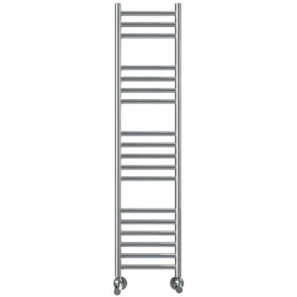Vogue Ladder Rail 1200 x 300 / Central Heating Vogue Chube Straight Ladder Rail in Polished Stainless Steel