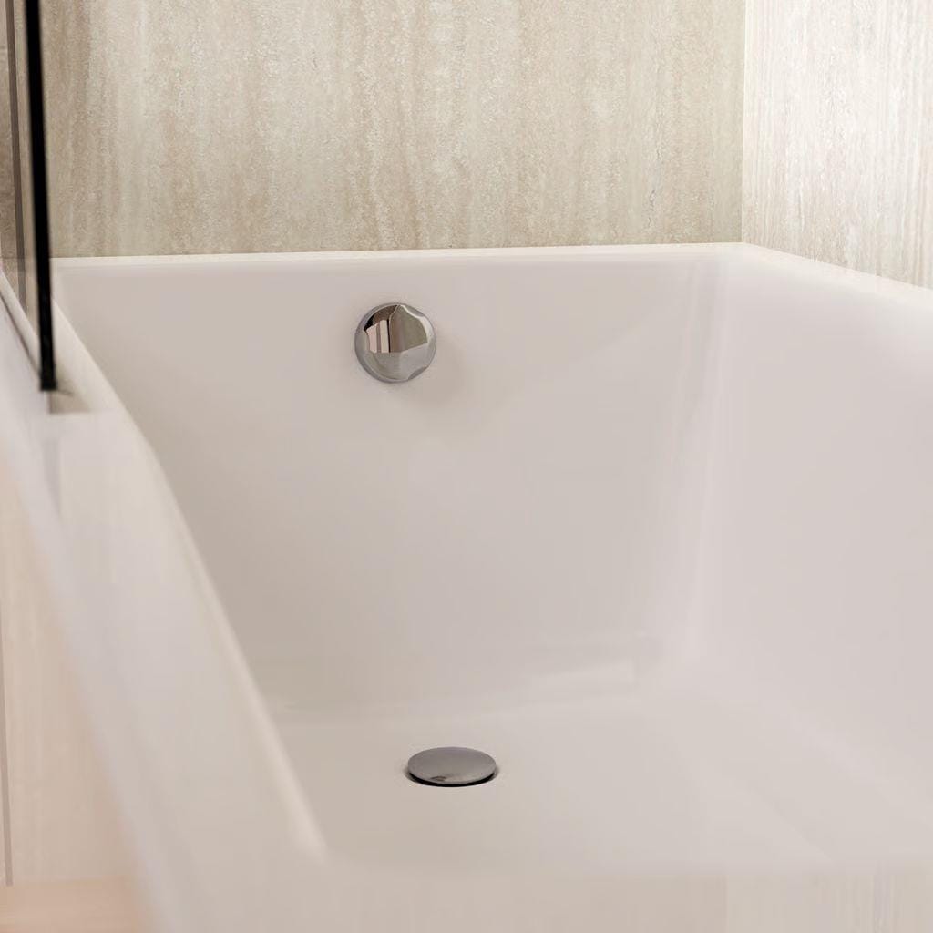 Crosswater Bath Waste Crosswater Bath Pop-Up Waste in Chrome