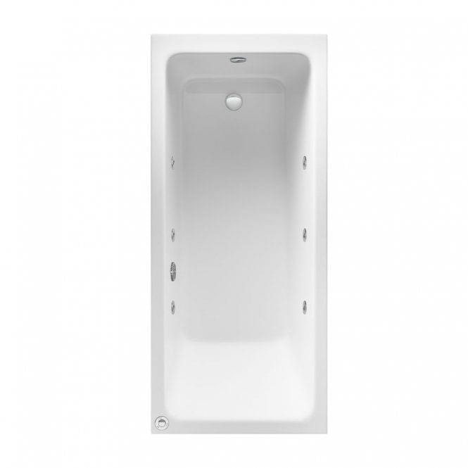 Eastbrook Jacuzzi Whirlpools and Spa Baths 6 Eastbrook Portland Single Ended Beauforte Reinforced Whirlpool Bath - 1700 x 750mm