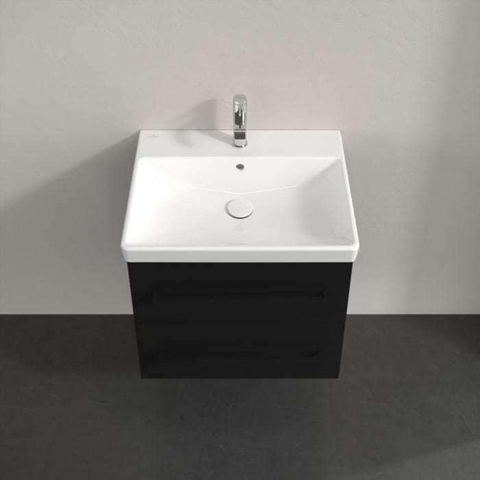 Villeroy & Boch Wall Mounted Vanity Unit Villeroy & Boch Avento Wall Hung Vanity Unit 580mm Two Drawers with Basin
