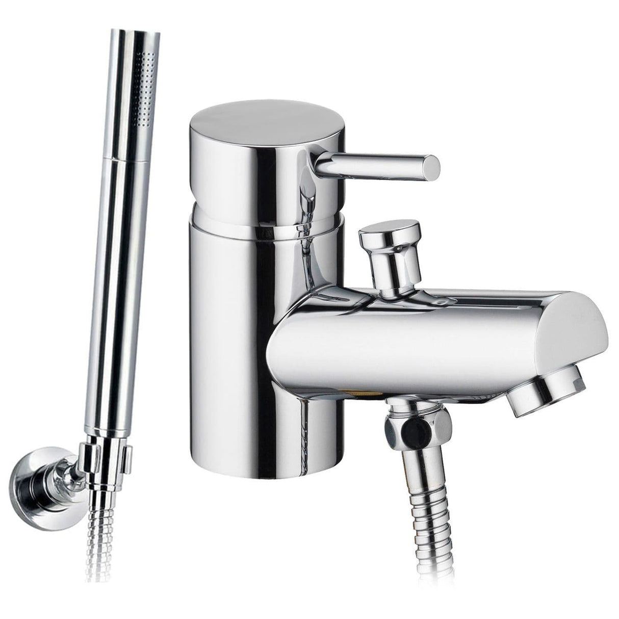 Imex Bath Shower Mixer Imex Arco Mono Bath Shower Mixer Tap with Kit in Chrome