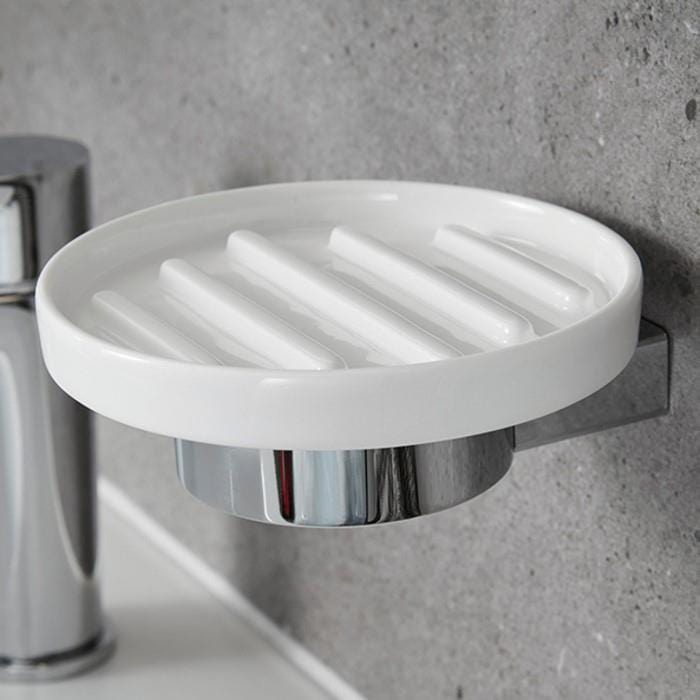 Miller Soap Dish Miller Boston Orlando Soap Dish in Chrome