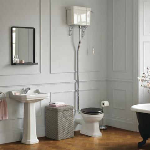 Ideal Standard High Level Toilet Ideal Standard Waverley High Level Traditional Toilet with Seat