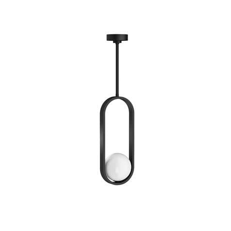 UK Bathroom Store Bathroom Lighting Matt Black Crosswater Tranquil Pendant Light