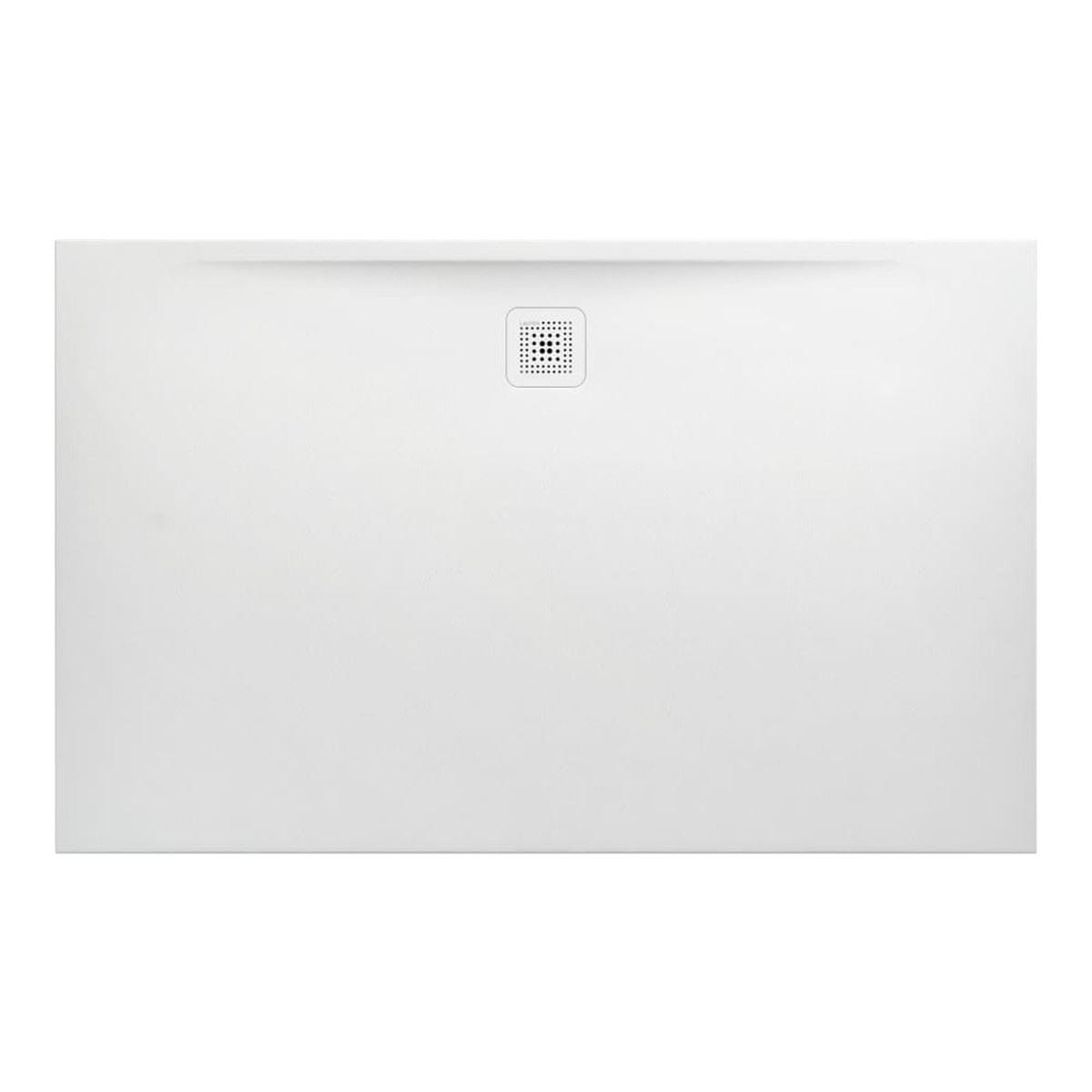 Laufen 1600 x 1000mm / Drain on Long Side Laufen Marbond PRO Rectangular Tray with Waste in White