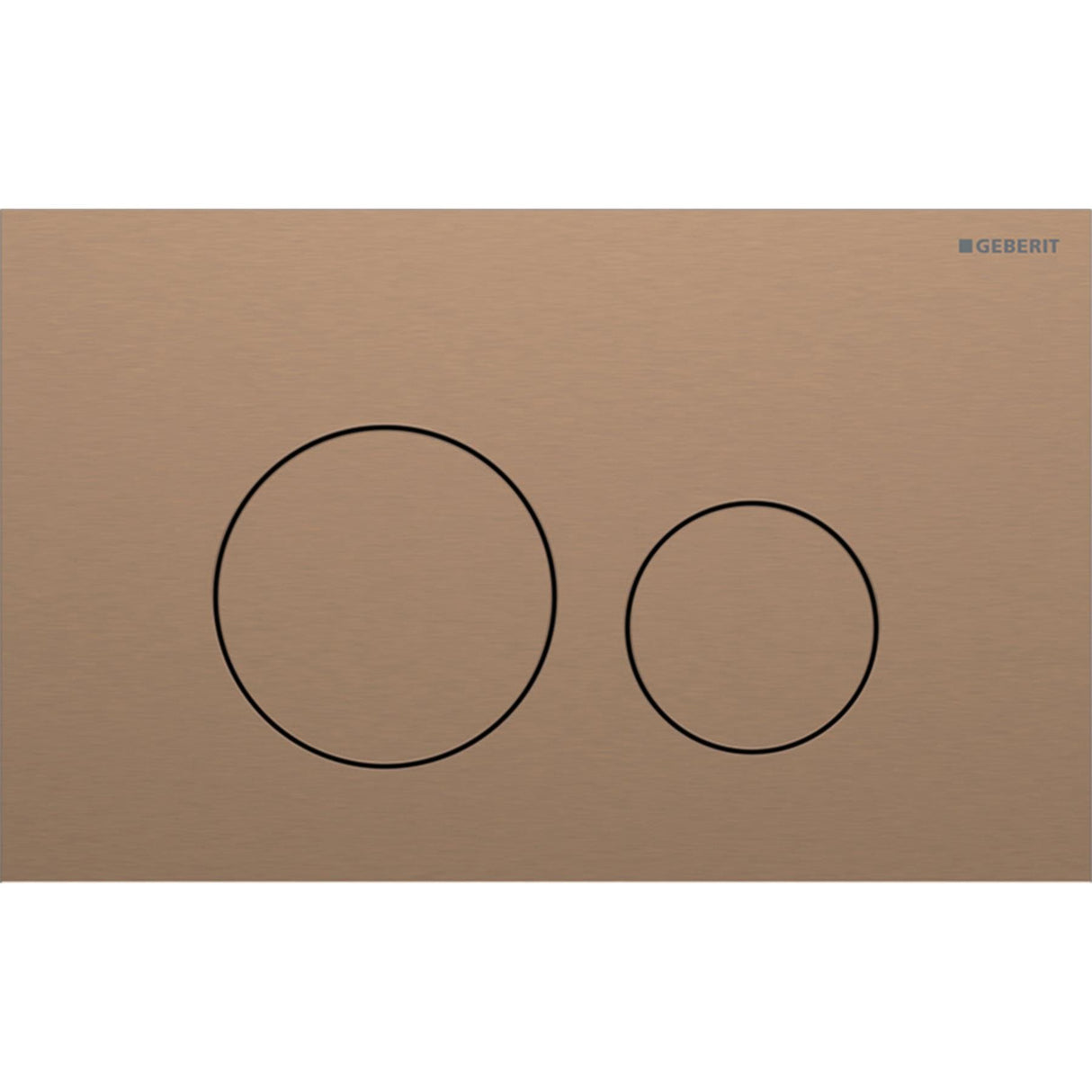 Geberit Flush Plate Red Gold Geberit Sigma Round Stainless Steel Flush Plate