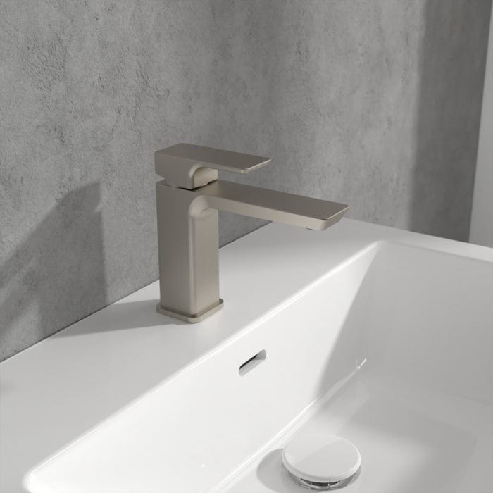 Villeroy & Boch Basin Tap Brushed Nickel Matt / No Villeroy & Boch Subway 3.0 Basin Mixer Tap