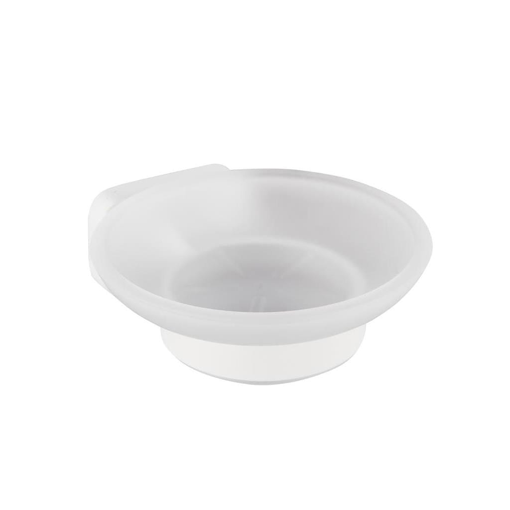Eastbrook Soap Dish Matt White Eastbrook Asti Soap Dish and Holder