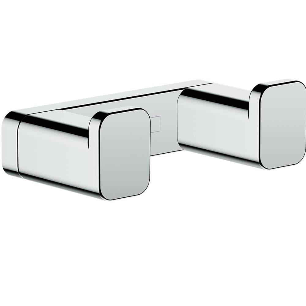 Hansgrohe Robe Hook Chrome Hansgrohe Addstoris Double Towel Hook