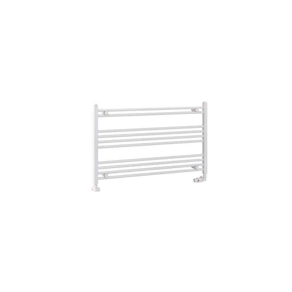 Eastbrook Ladder Rail Eastbrook Wendover Straight Horizontal Under Window Heated Towel Rail in White