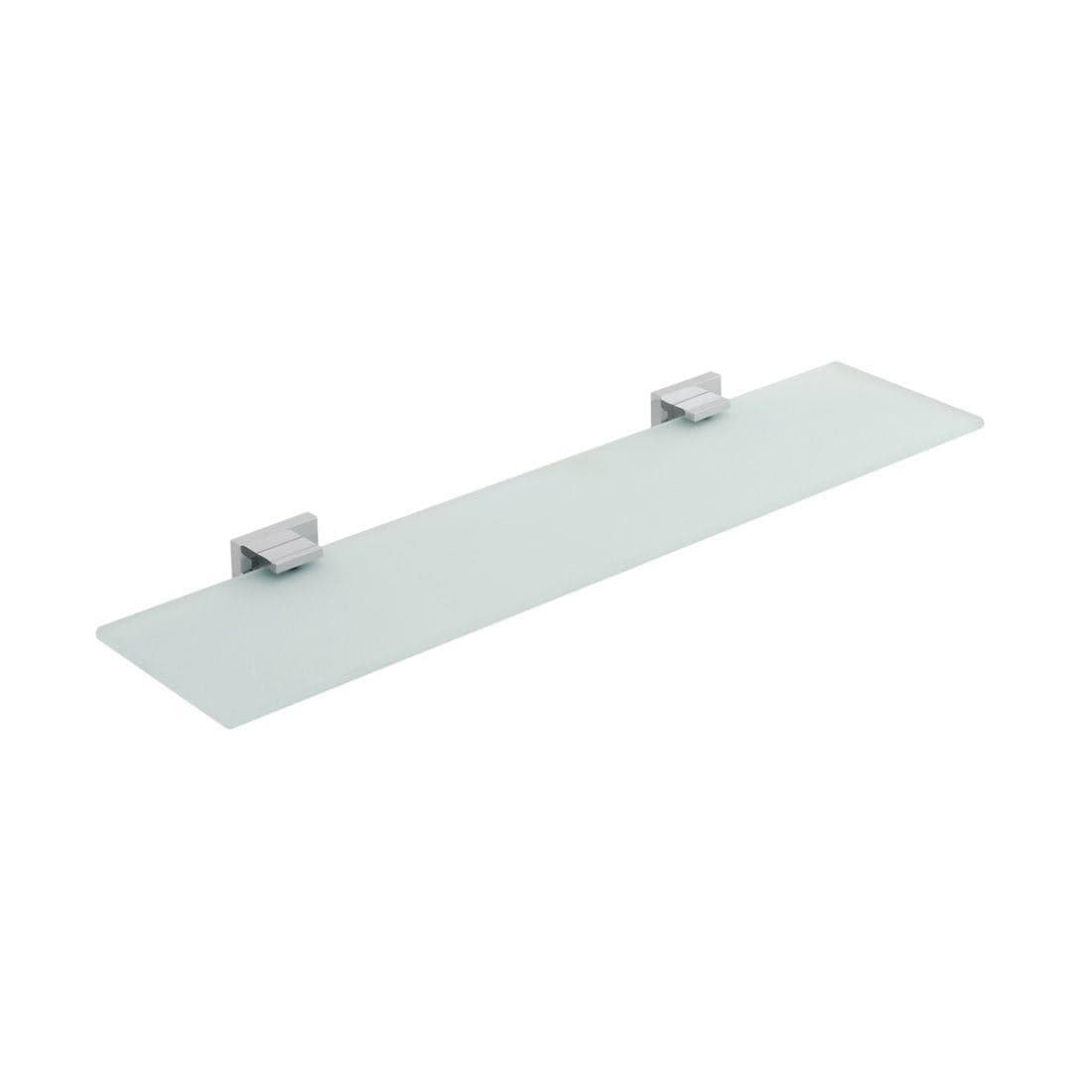 Vado Shelf Vado Level 500mm Long Frosted Glass Shelf in Chrome