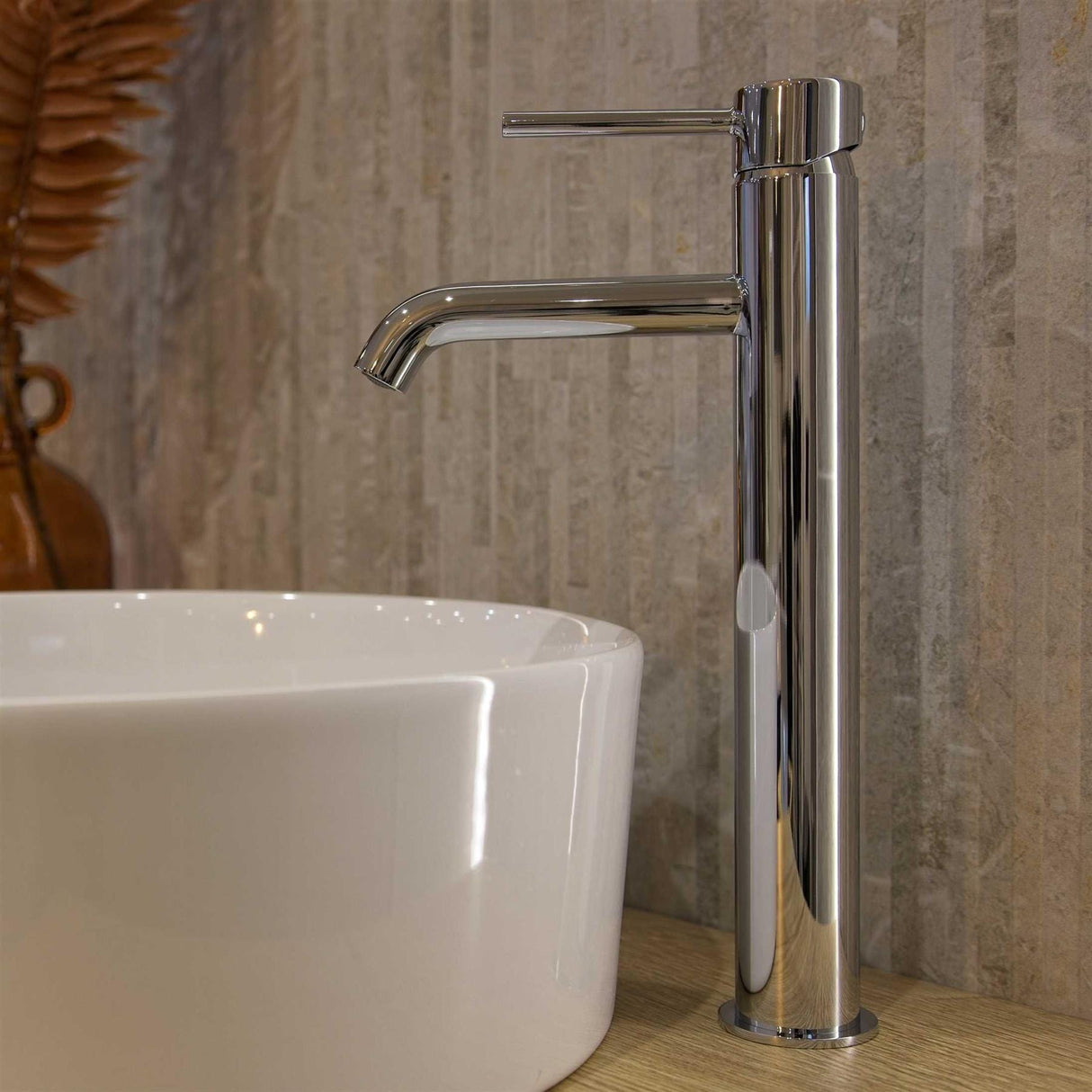 Aqaurius Tall Basin Tap Chrome Aquarius RF-Series Tall Mono Basin Mixer Tap