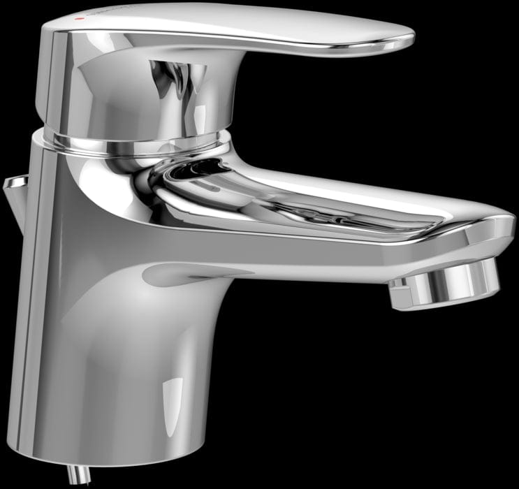 Villeroy & Boch Mono Basin Tap Villeroy & Boch O.Novo Start Single Lever Mini Basin Mixer Tap with Pop-Up Waste in Chrome