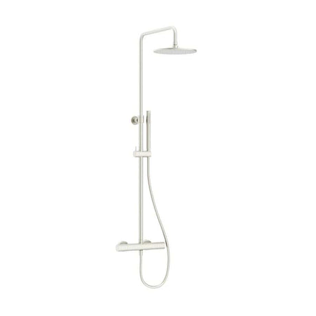 Crosswater Exposed Shower Set Brushed Stainless Steel Crosswater Central Thermostatic Multifunction Shower Kit