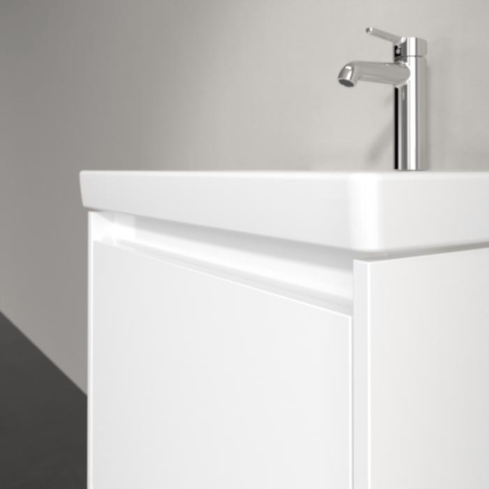 Villeroy & Boch Wall Mounted Vanity Unit Villeroy & Boch Skyla Wall Mounted 600mm One Drawer Vanity Unit with Basin