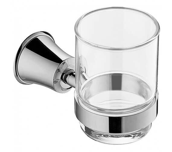 Flova Tumbler Holder Diamond Chrome Flova Liberty Single Glass Tumbler