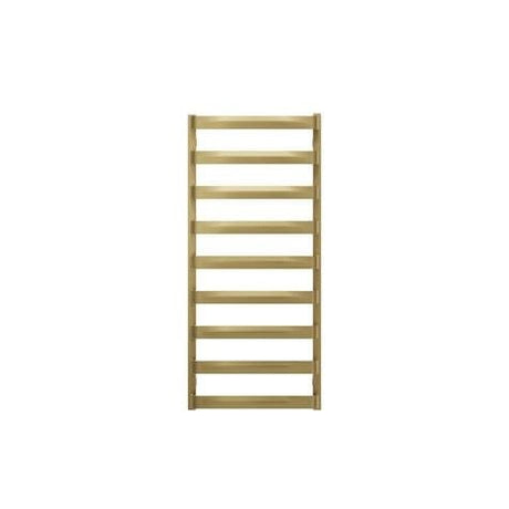 Crosswater Designer Towel Radiator 1150 x 500 / Central Heating Crosswater Air Designer Towel Radiator in Brushed Brass