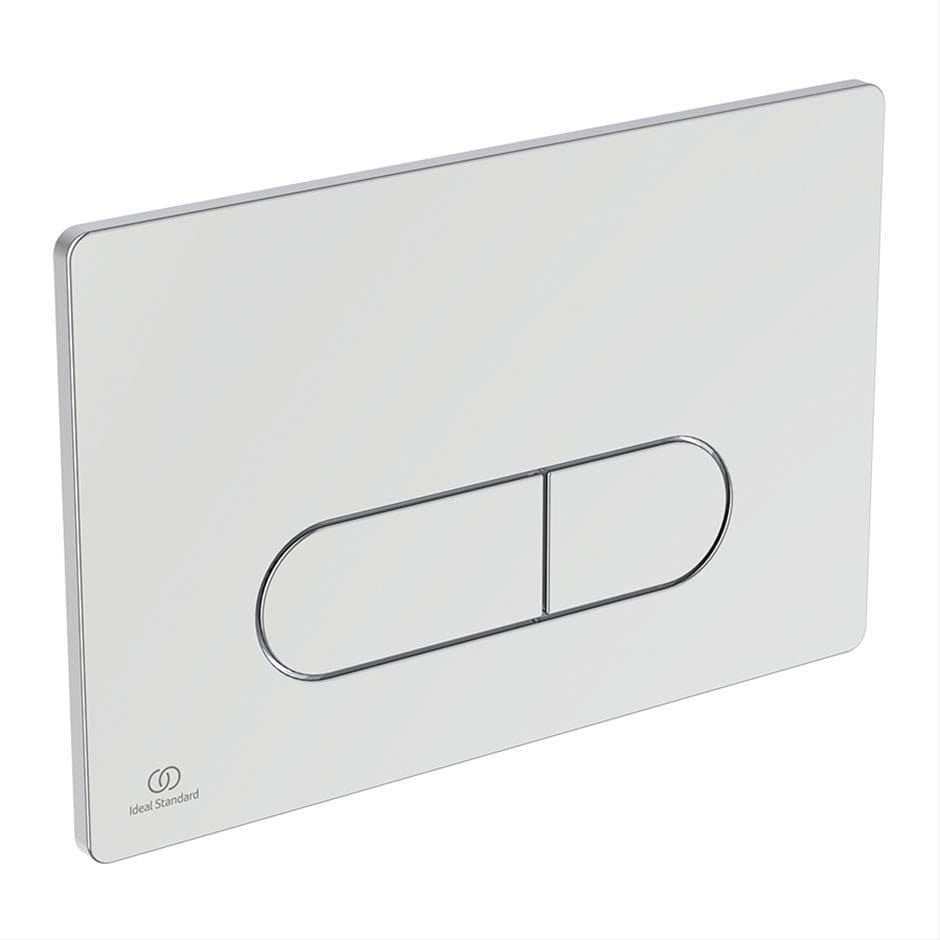 Ideal Standard Flush Plate Chrome Ideal Standard Oleas M2 Mechanical Dual Flush Plate