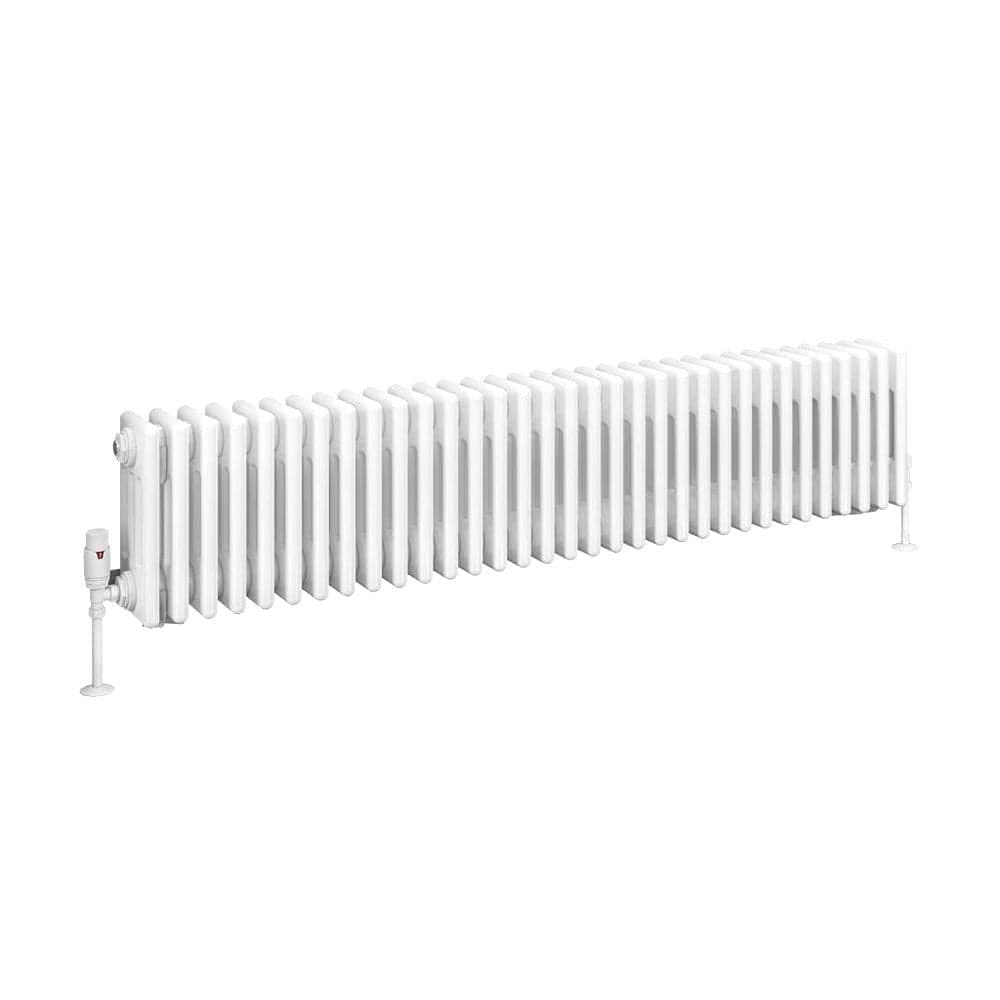 Eastbrook Eastbrook Rivassa Traditional 4 Column Radiator in Gloss White