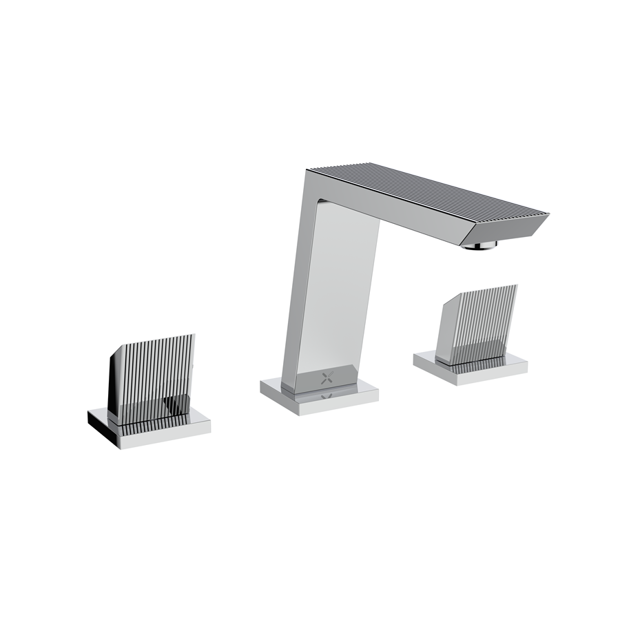 Crosswater Limit 3 Hole Basin Mixer Tap
