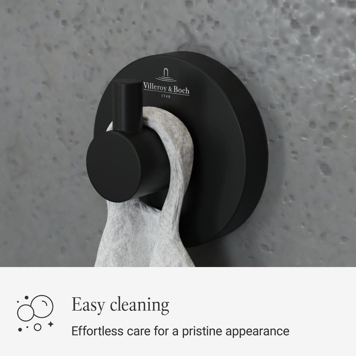 Villeroy & Boch Toilet Roll Holder Villeroy and Boch Elements - Tender Robe Hook