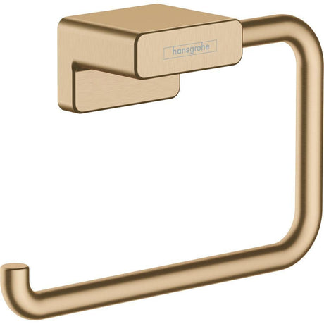 Hansgrohe Toilet Roll Holder Brushed Bronze Hansgrohe Addstoris Toilet Roll Holder