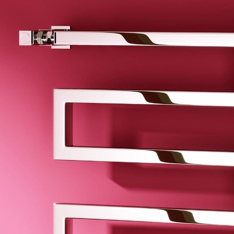 Reina Designer Towel Radiator Reina Serpe S-Shaped Central Heating Towel Radiator