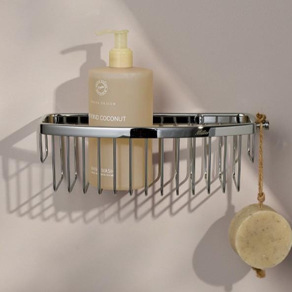 Miller Signature D-Shaped Wire Shower Basket