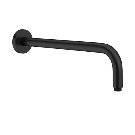 Crosswater Fixed Shower Arm Matt Black Crosswater MPRO Wall Mounted Shower Arm